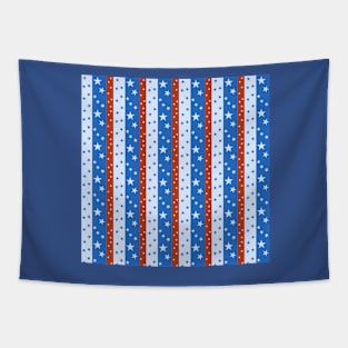 Stars and stripes Tapestry