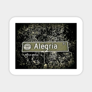 Alegria Place, San Marino, CA by Mistah Wilson Magnet