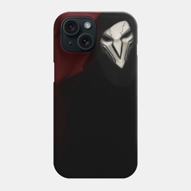 Death Comes Phone Case by MooseNGoose