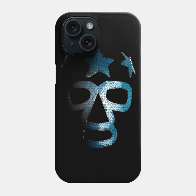 Masked Superstar in stained glass Phone Case by Federation Skum Kosplay