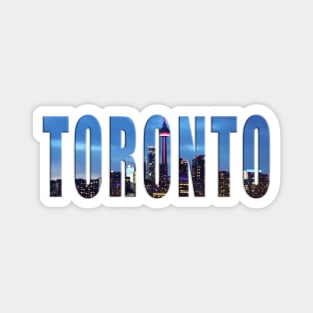 Toronto City Skyline Magnet