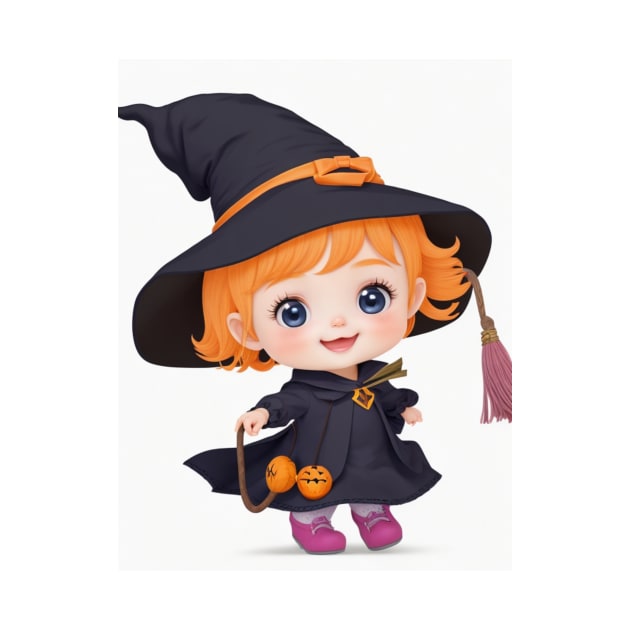 Cute Baby Witch by likbatonboot