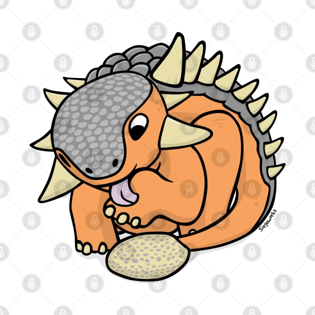 Cutiesaurs: Ankylosaurus by Siegeworks