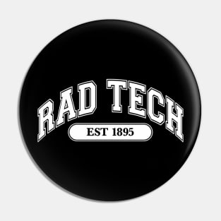 Rad Tech 1895 Pin