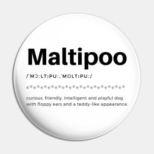 Maltipoo Pin