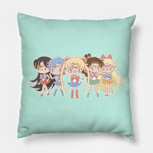 Kawaii anime and manga fan art Pillow