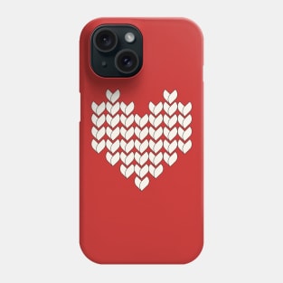 Christmas heart Phone Case