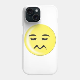 Emoticon Sad Phone Case