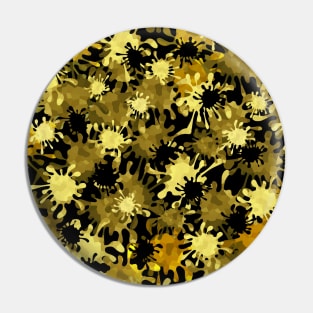 Gold Splatter Pin