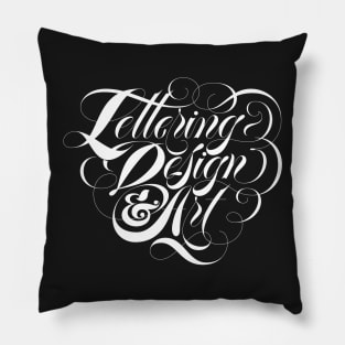 Lettering Design And Art Pillow