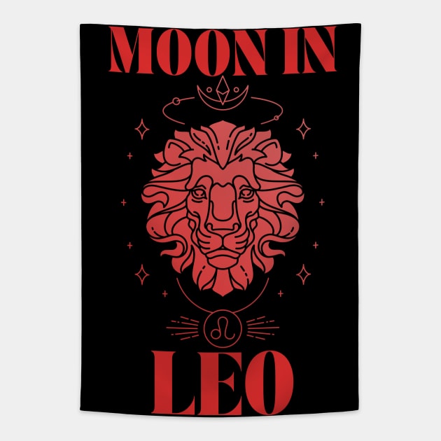 Moon in Leo Tapestry by Souls.Print