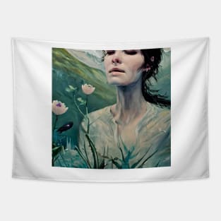 spring girl Tapestry