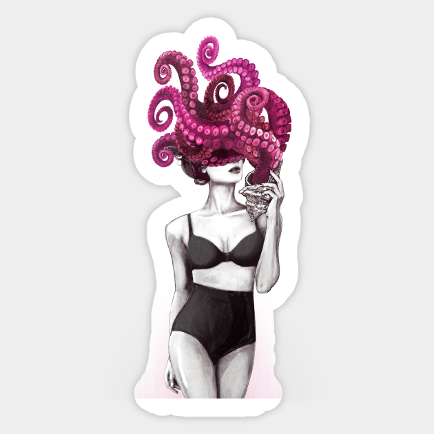 Ocean - Octopus - Sticker