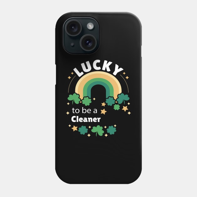 Lucky to be in your career Phone Case by Papaz
