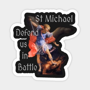 St Michael Archangel Angel Catholic Saint Devotion Magnet