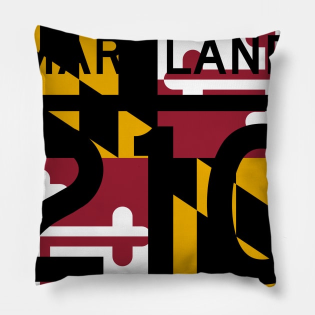 Maryland Route 210 - Indian Head Highway Pillow by tugboats