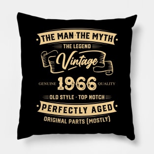The Legend Vintage 1966 Perfectly Aged Pillow
