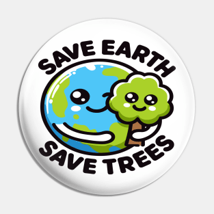 Hug It Out: Grow Green Pin