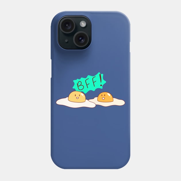 BFF! Eggs Phone Case by saradaboru