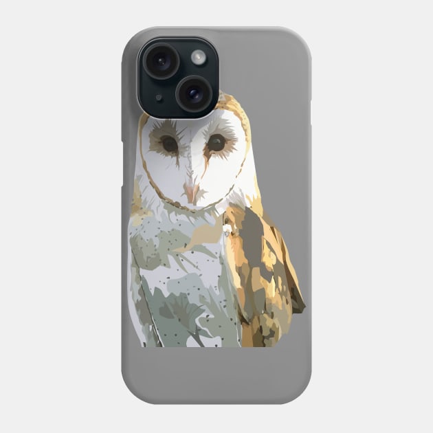 Barn Owl Phone Case by adamzworld