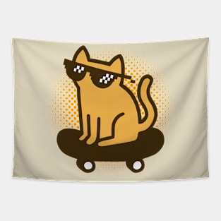 Epic RAD Cat Tapestry