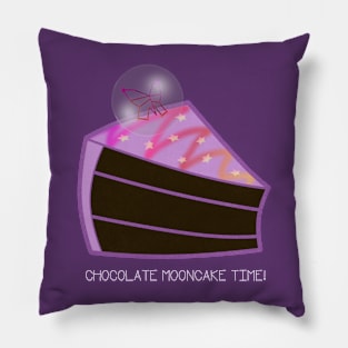 Zoe's Chocolate Mooncake!//with text Pillow