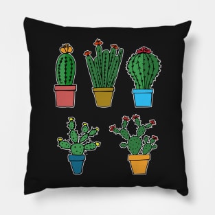 Cactus Design #7 Pillow