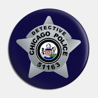 CHICAGO P.D. - BADGE - 51163 - DETECTIVE - JAY HALSTEAD Pin