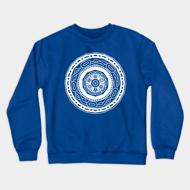 Hylian Court Sage Seal White Circle Crewneck Sweatshirt