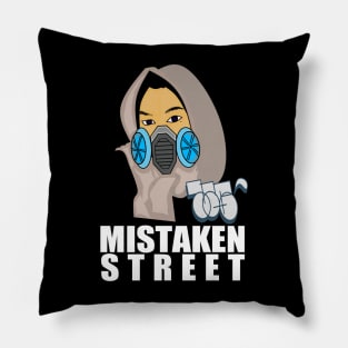 Mistaken street Pillow