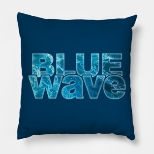 Vote Blue Wave Pillow