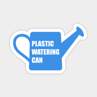 Blue - plastic watering can Magnet