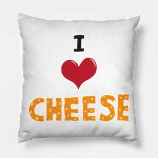 I HEART CHEESE Pillow