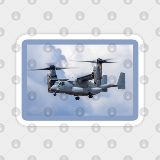 USMC MV-22 Osprey Hovering Magnet by acefox1