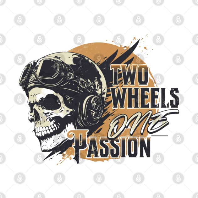 Two wheels one passion by Tee-ss