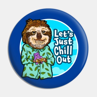 CUTE FROM HOME Sloth Pin