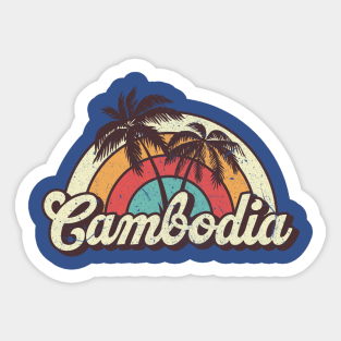 Cambodia Stickers | TeePublic