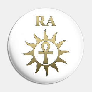 Ra Ancient Egyptian God Ankh of the Sun God Pin