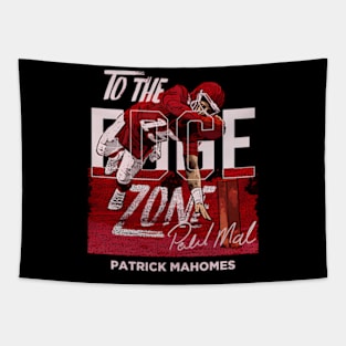 Patrick Mahomes Kansas City Edge Zone Tapestry