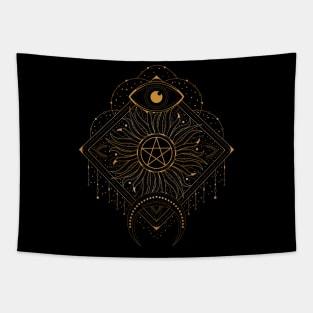 Pentacle | Pagan Symbol Tapestry