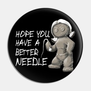 Voodoo doll Pin