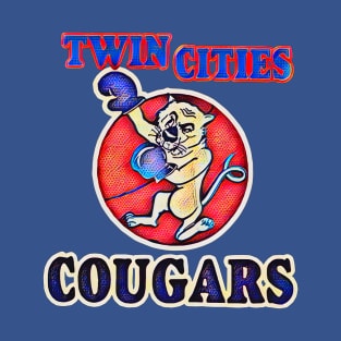 Twin Cities Cougars Football T-Shirt