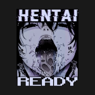 Hentai READY TV RETRO T-Shirt