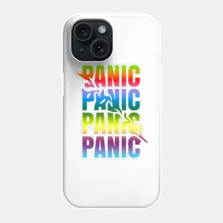 panic quote themed design Phone Case