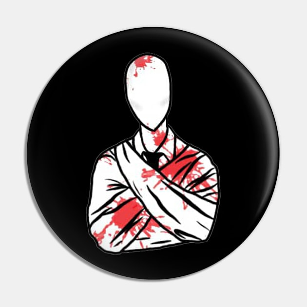 Slenderman StraightJacket Pin by Nene_Bee