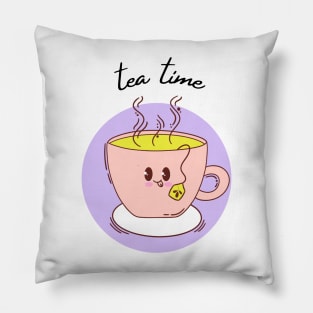 International Tea Day Pillow