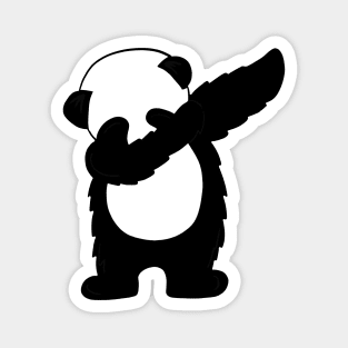 Cute Dabbing Panda Bear Dab Dance Magnet