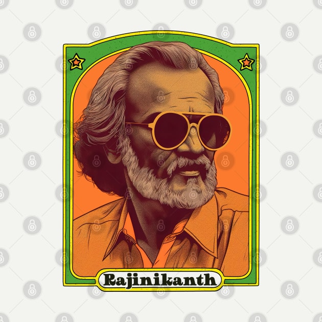 Rajinikanth ---- Retro Look Original Design by DankFutura