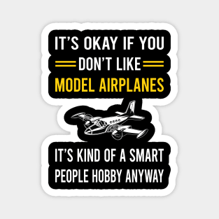 Smart People Hobby Model Airplane Plane Planes Aircraft Magnet