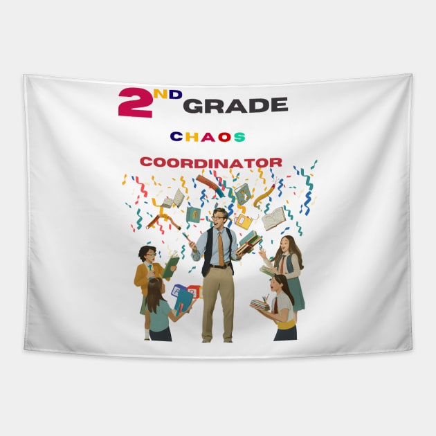 Second Grade Teacher Tapestry by Kings Court